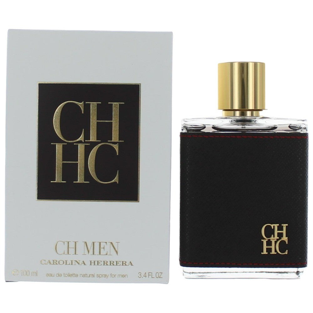 Bottle of CH by Carolina Herrera, 3.4 oz Eau De Toilette Spray for Men